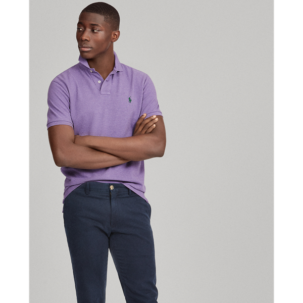 polo ralph lauren custom slim fit stretch mesh