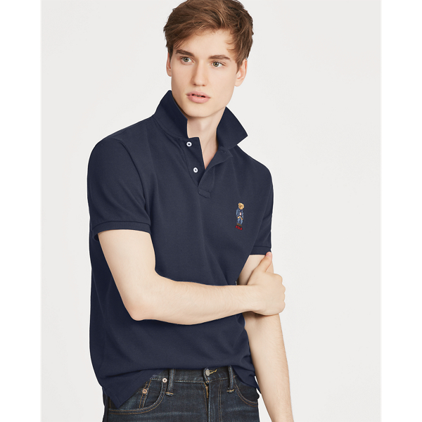 Classic Fit Bear Polo Shirt