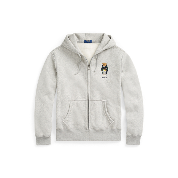 polo bear hooded sweatshirt