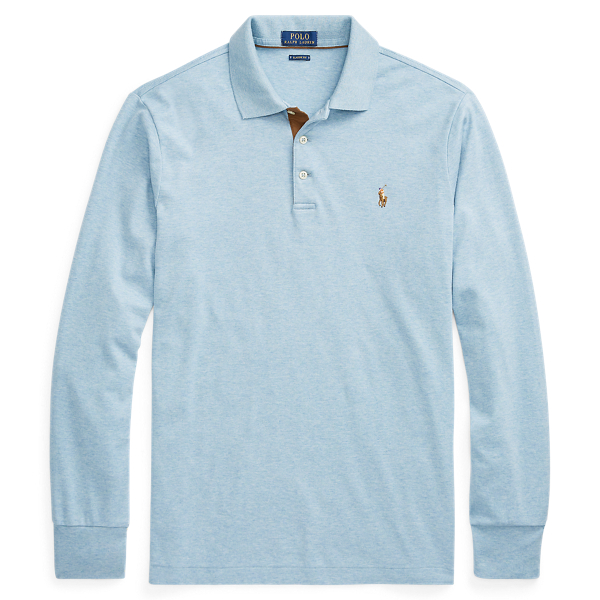 classic fit long sleeve polo ralph lauren