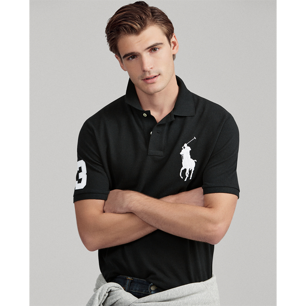 ralph lauren classic fit mesh polo shirt