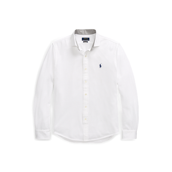 ralph lauren slim fit white shirt