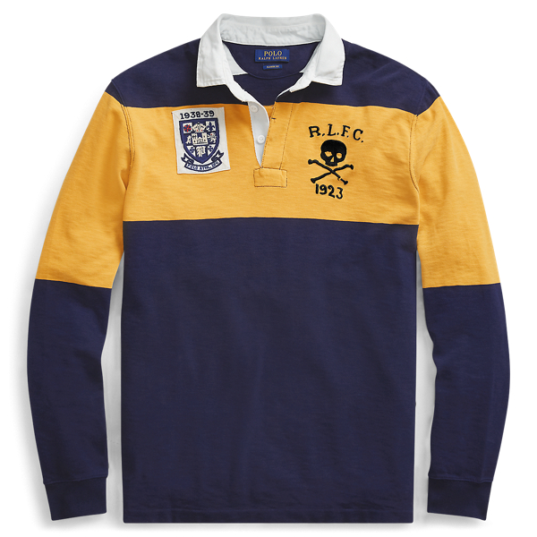 classic fit cotton rugby shirt