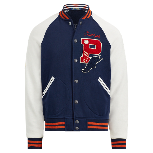 polo ralph lauren cotton baseball jacket