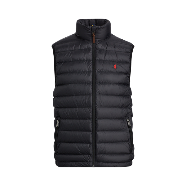 ralph lauren polo men's packable down jacket dark blue