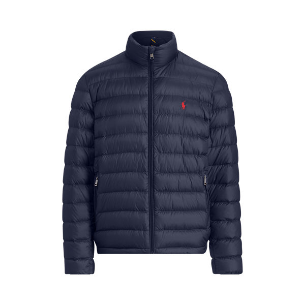 polo men's packable down jacket