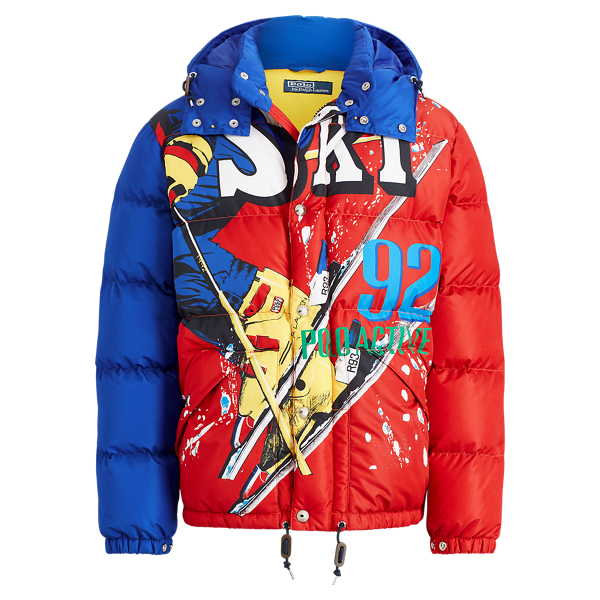 polo ralph lauren men's big pony alpine ski down puffer vest