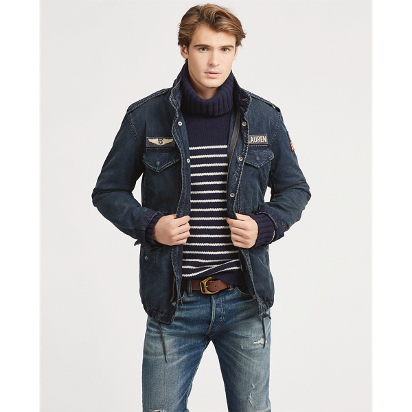 ralph lauren denim field jacket