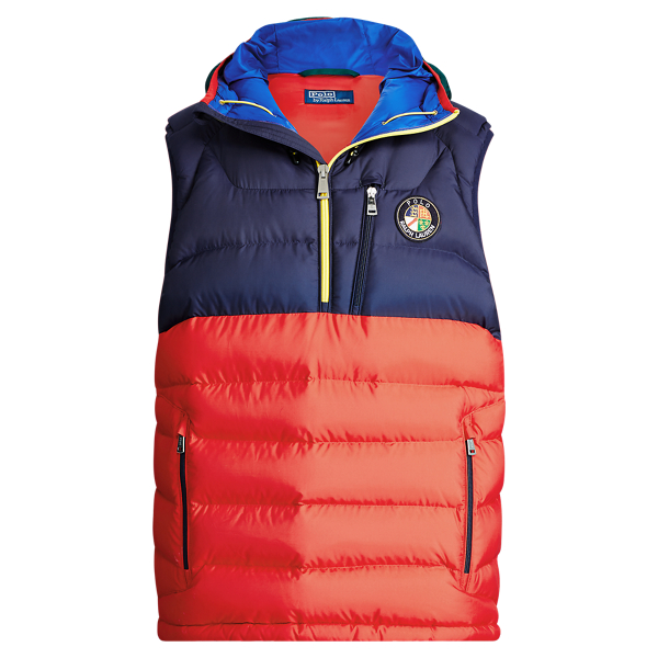 polo ralph lauren hooded down vest