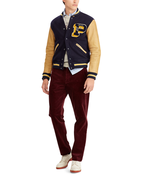 Polo Ralph Lauren WoolBlend Letterman Jacket 3