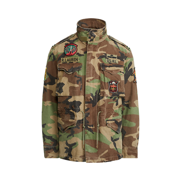 polo army fatigue jacket