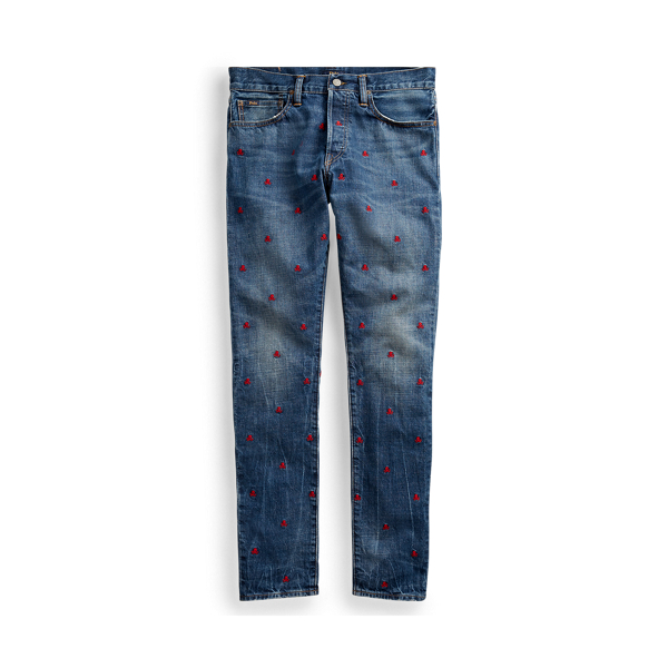Sullivan Slim Embroidered Jean