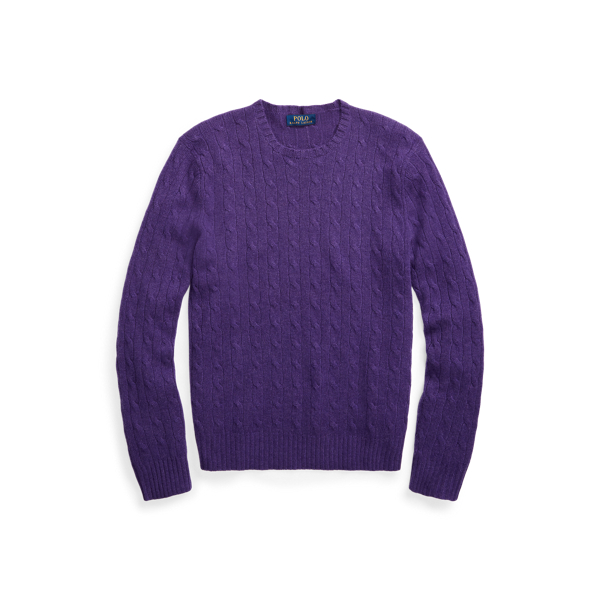 Cable-Knit Cashmere Sweater