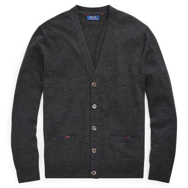 ralph lauren merino wool cardigan