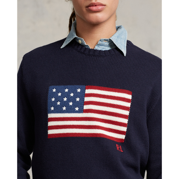 ralph lauren flag trui