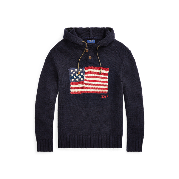 polo flag hoodie