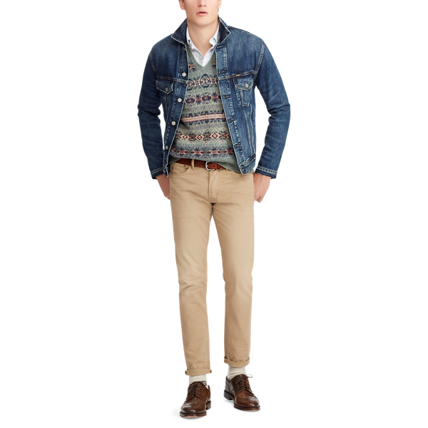 ralph lauren fair isle vest