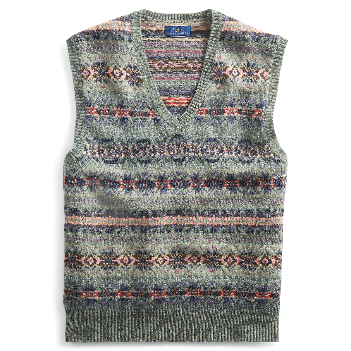 Fair Isle Wool-Blend Vest