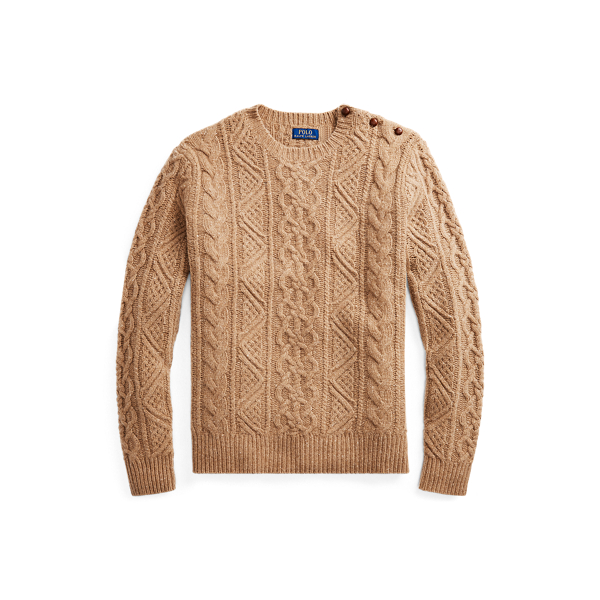 ralph cable knit jumper