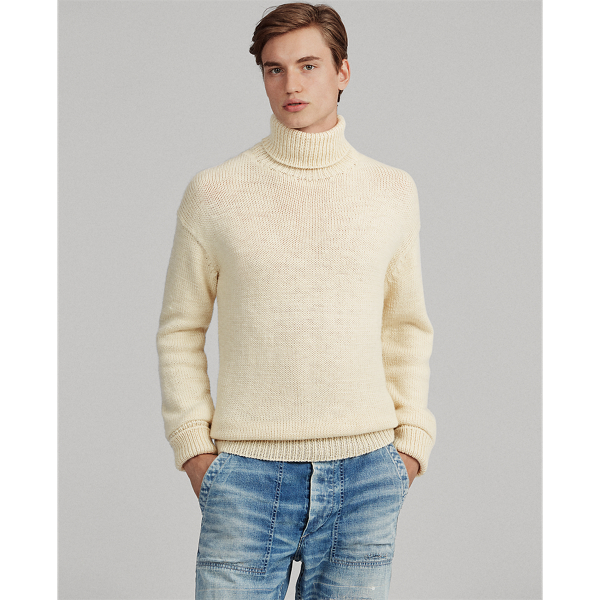 Wool Turtleneck Sweater | Ralph Lauren UK