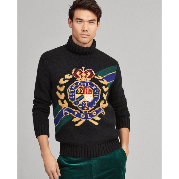 ralph lauren crest jumper