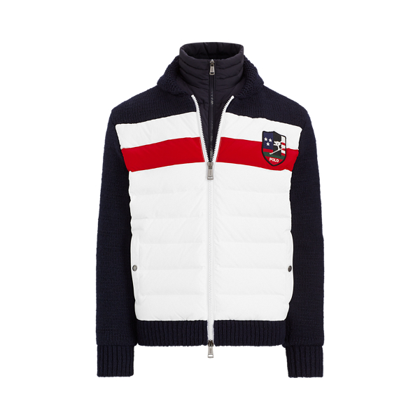 polo hybrid jacket