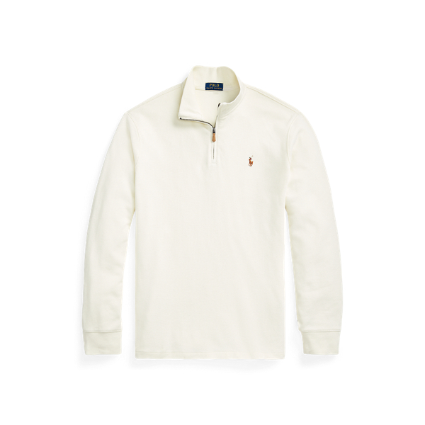 Estate Rib Quarter-Zip Pullover for Men | Ralph Lauren® UK