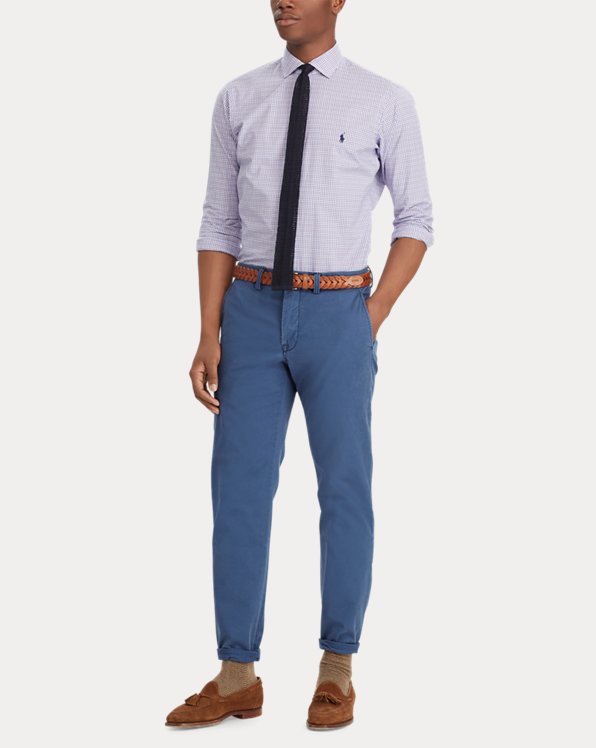 Light Blue Dress Pants Mens Outfit - ezzeyn