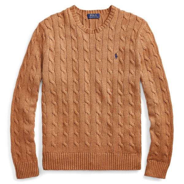 ralph lauren sweater cable knit