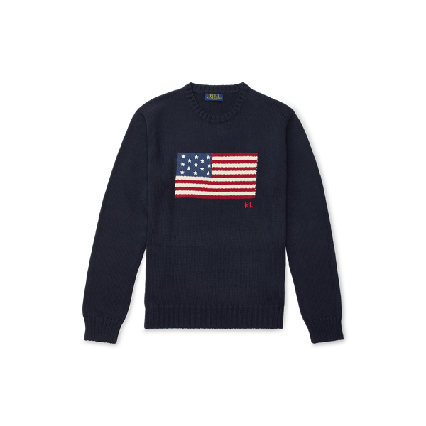 flag sweater ralph lauren