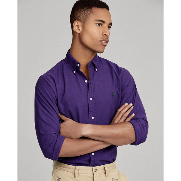 ralph lauren classic oxford shirt