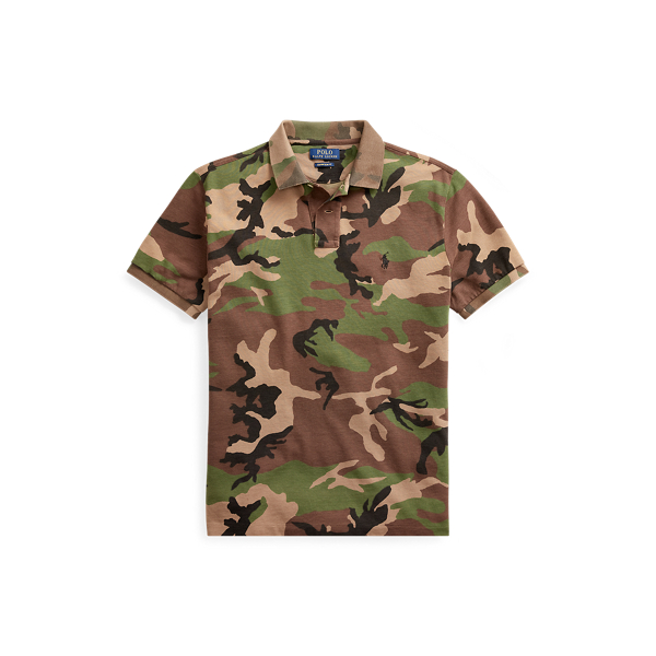 army fatigue ralph lauren polo shirt