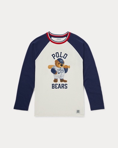 Camiseta de béisbol con osito Polo