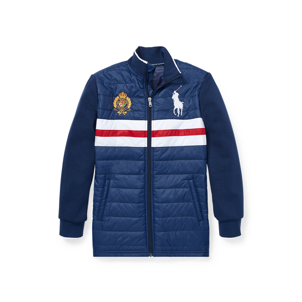 Veste d'athlétisme hybride pour Children Ralph Lauren® FR