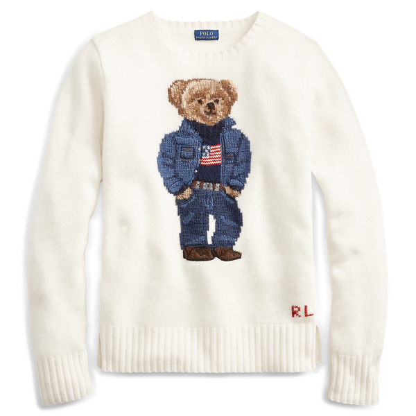 Polo Bear Wool-Blend Sweater