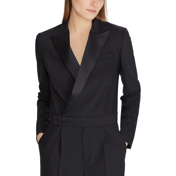 ralph lauren tuxedo jumpsuit