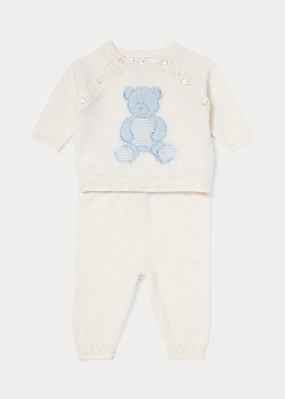 Baby Boy Set van kasjmier trui en broek 1