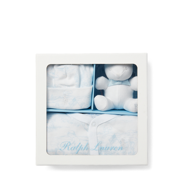 ralph lauren baby boy gift set