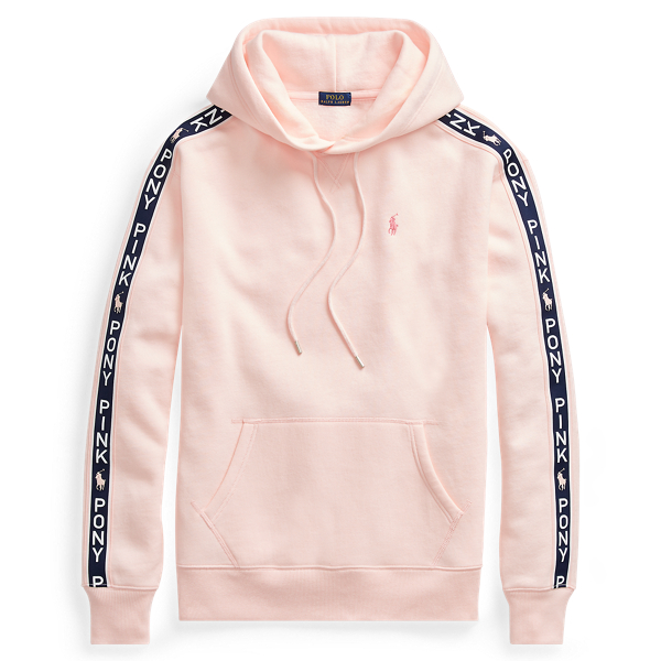 polo pink pony hoodie