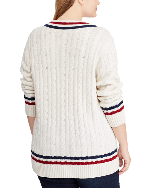 Lauren Woman CableKnit Cricket Sweater 4