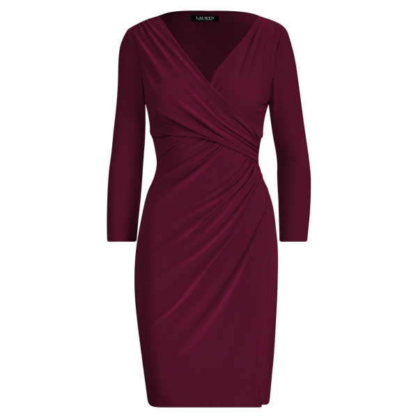 ralph lauren surplice dress