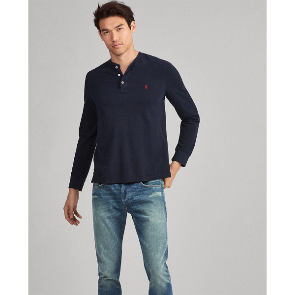 featherweight mesh henley