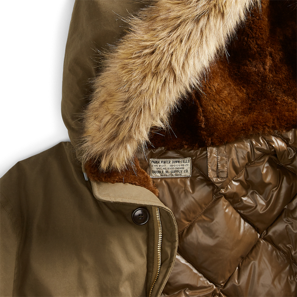 ShearlingTrim Down Parka