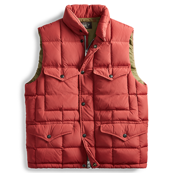 rrl down vest