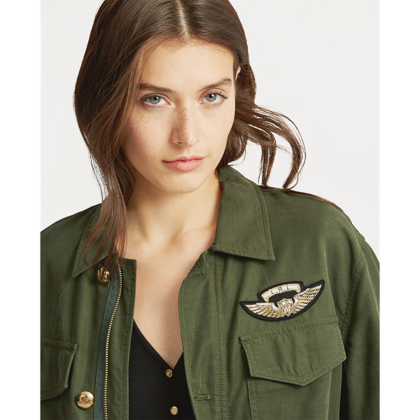 ralph lauren women's utility jacket