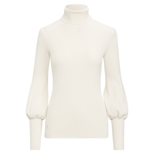 ralph lauren puff sleeve sweater