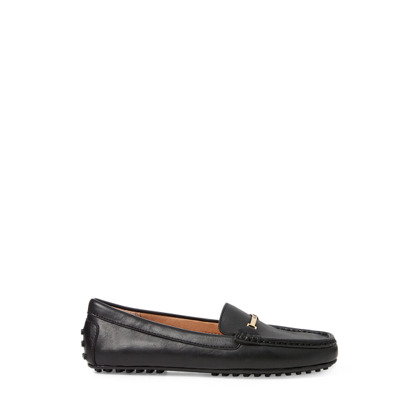 lauren ralph lauren briony leather driving loafers