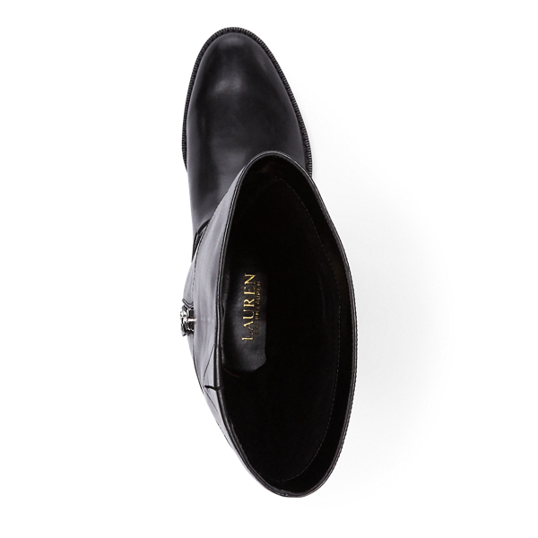 harlee leather boot ralph lauren