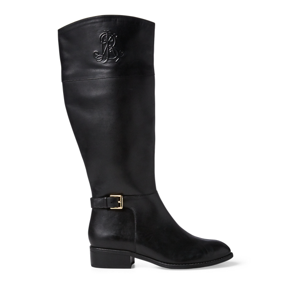 Madisen Leather Boot for Women | Ralph Lauren® IN