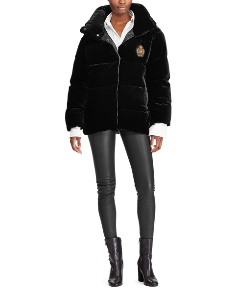 Polo Ralph Lauren Velvet Down Jacket 3
